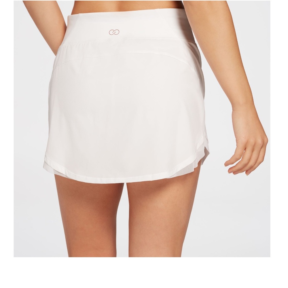 Calia by Carrie Underwood Tulip Hem Skort | Gray | Size Large - Picture 2 of 12